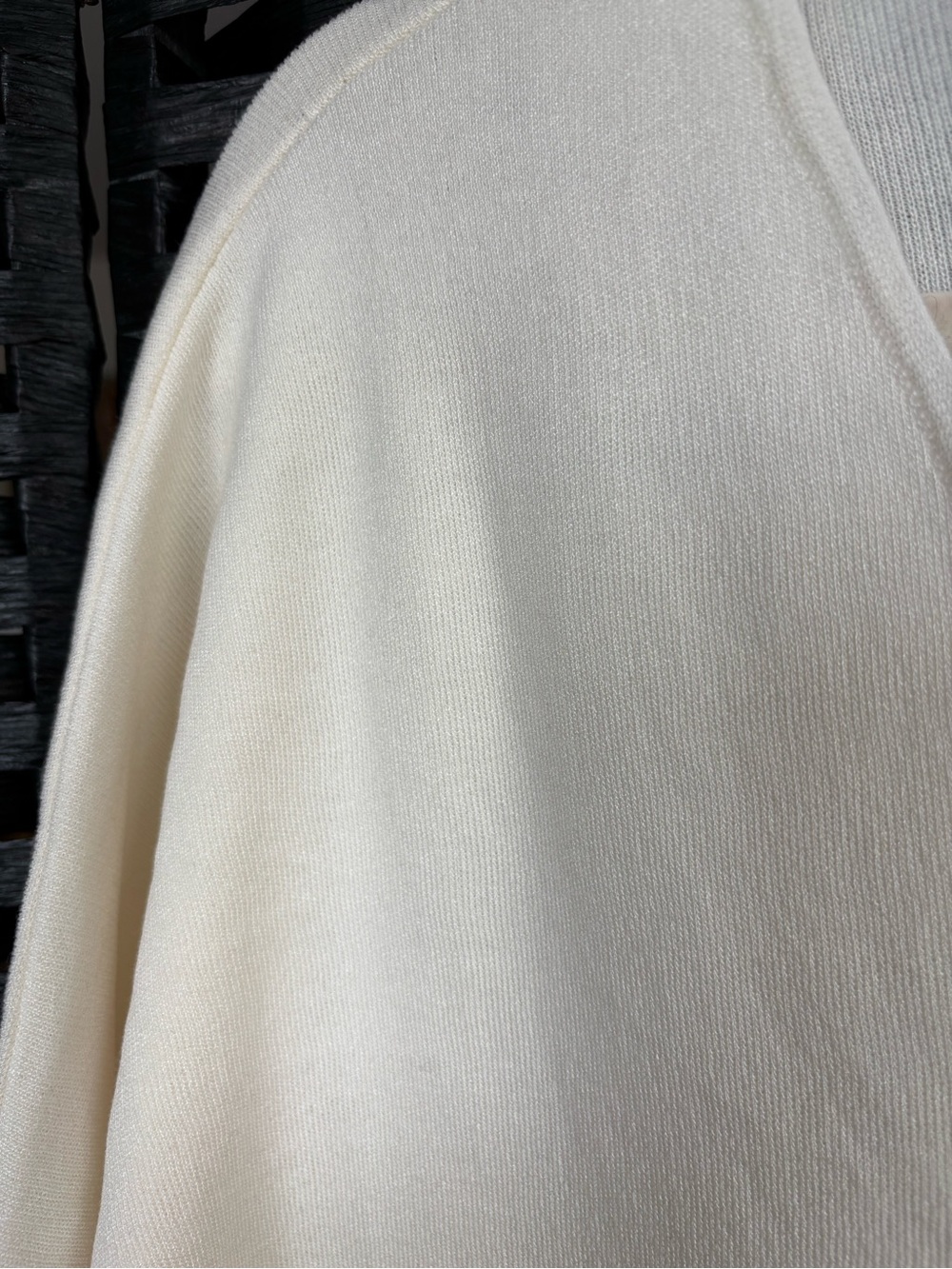 ZARA Off-White Longline Knit Dress - Picture 8 of 8